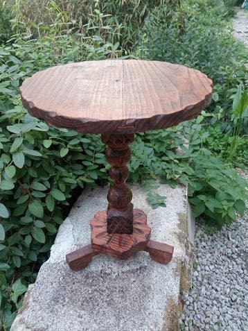 Gueridon - Hout - Bohème jaren 50, Antiek en Kunst