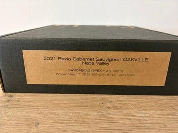 2021 Favia Oakville Cabernet Sauvignon - Napa Valley - 3, Nieuw