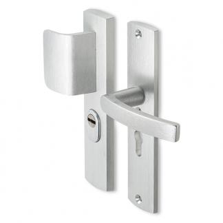 Veiligheidsbeslag met duwer | AXA | Curve Plus | 55 mm, Verzenden, Nieuw