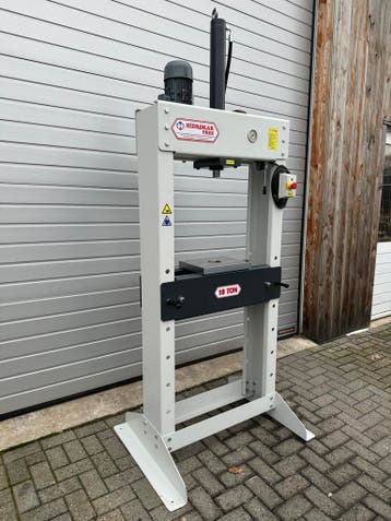 HIDROKAR brootspers werkplaatspers hydraulische pers 10 Ton, Nieuw