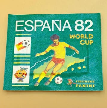 1982 Panini WC España 82 Diego Maradona, Paolo Rossi, Nieuw