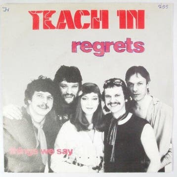 Teach-In - Regrets - Single, Cd's en Dvd's, Verzenden, Nieuw in verpakking