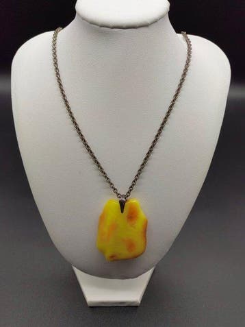 Baltisch amber - succinit - Barnsteen - Old Artisan necklace