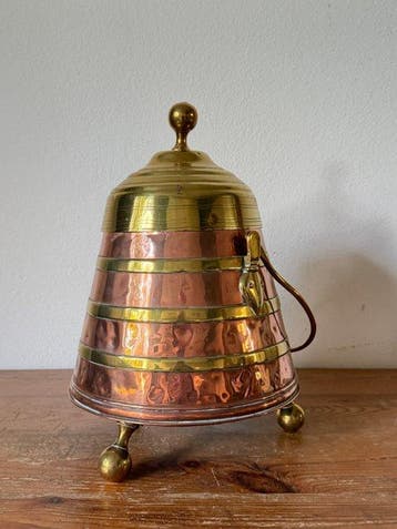 Pot - Koper, Messing - Doofpot