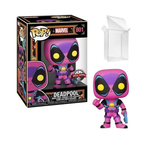 Funko Pop!  Deadpool Blacklight #801, Verzamelen, Poppetjes en Figuurtjes, Verzenden