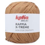 Katia Raffia X-Treme - 103 Camel - Biologische Viscose Lin, Hobby en Vrije tijd, Breien en Haken, Ophalen of Verzenden, Nieuw