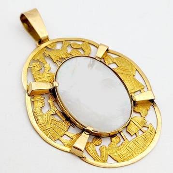 Hanger - 18 karaat Geel goud