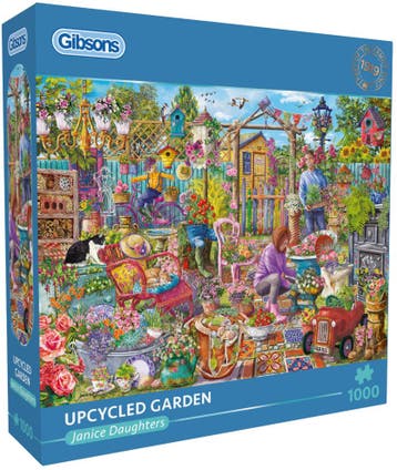 Upcycled garden Puzzel (1000 stukjes) | Gibsons - Puzzels, Verzenden, Nieuw