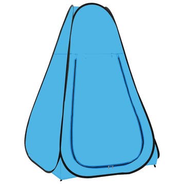 vidaXL Douchetent pop-up blauw, Verzenden, Nieuw