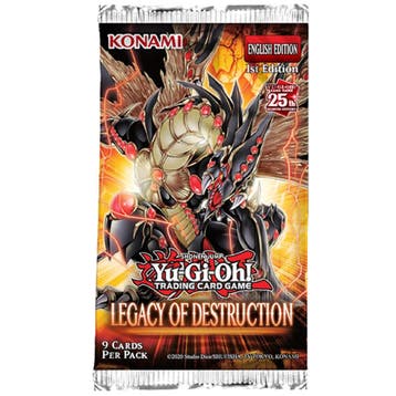 Yu-Gi-Oh! TCG Legacy of Destruction Booster, Ophalen of Verzenden, Nieuw