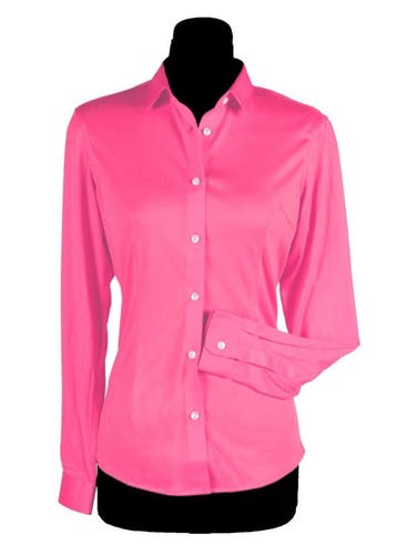 Roze Damesblouse Basic - L, Verzenden, Nieuw