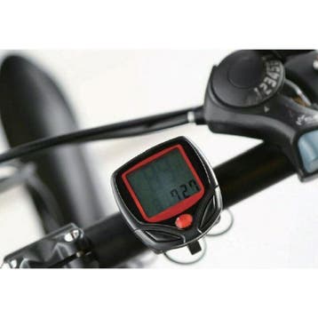 Benson Fietscomputer - 14 functies - bedraad - groot lcd-..., Ophalen of Verzenden, Nieuw