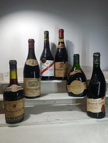 1964 Cuvée du Vatican, 1966 Brotte & 1988 Père Anselme, Nieuw