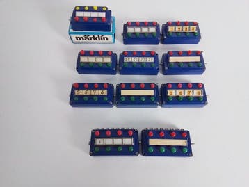 Märklin H0 - 7072/7210 - Modeltreinlandschap (11) - 11 x, Nieuw