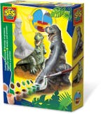 Gieten en schilderen - T-rex (Knutselpakketten), Kinderen en Baby's, Speelgoed | Educatief en Creatief, Verzenden, Nieuw, Knutselen