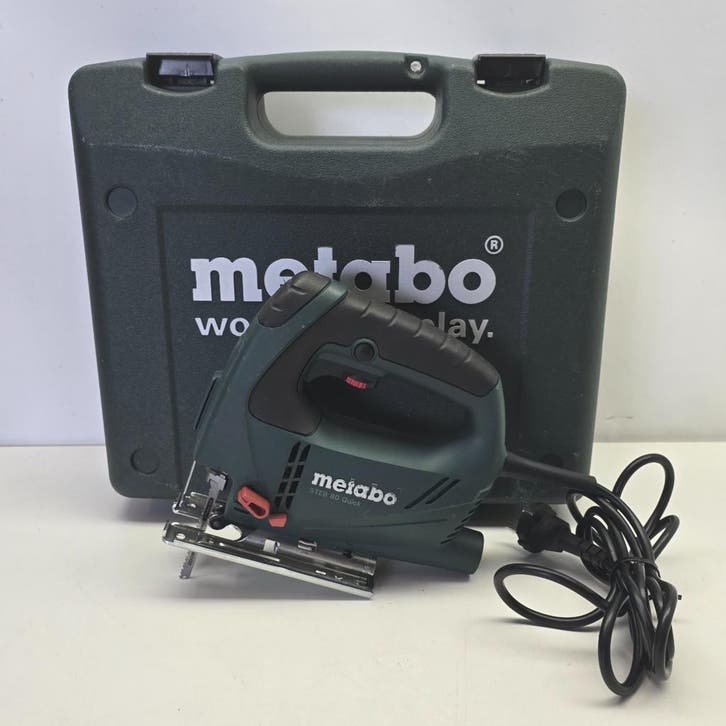 Metabo STEB 80 Quick Decoupeerzaag 590 Watt | Nette Staat, Doe-het-zelf en Verbouw, Gereedschap | Zaagmachines, Nieuw, Ophalen of Verzenden