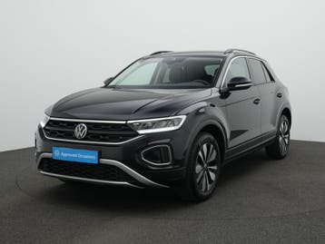 Zakelijke Lease |  Volkswagen T-Roc 1.0 TSI 115 pk Life Goal, Stof, Gebruikt, Euro 6, Overige brandstoffen