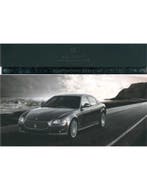 2009 MASERATI QUATTROPORTE BROCHURE ENGELS, Nieuw, Author