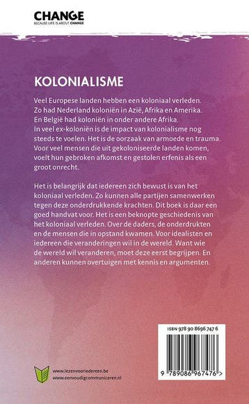 9789086967476 CHANGE 4 - Kolonialisme Ingeborg van Teeseling, Verzenden, Nieuw, Ingeborg van Teeseling
