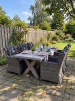 Norwich-Delano Tuinset 6 Personen - Polystone, Vintage Antiq, Tuin en Terras, Verzenden, Nieuw