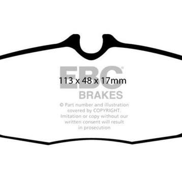 EBC 05-10 Ford Mustang 4.0 Yellowstuff Rear Brake Pads, Ophalen of Verzenden, Nieuw