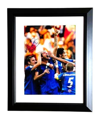 Italy - Wereldkampioenschap Voetbal - Marco Materazzi Signed, Nieuw