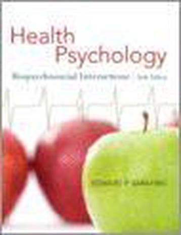 Health Psychology - Edward P. Sarafino 9780470129166, Verzenden, Gelezen, Edward P. Sarafino