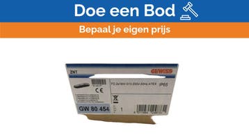Bieden: Marine Grade Gewiss GW 80 454 Waterproof, Ophalen of Verzenden, Nieuw, Elektra en Verlichting, Zeilboot of Motorboot