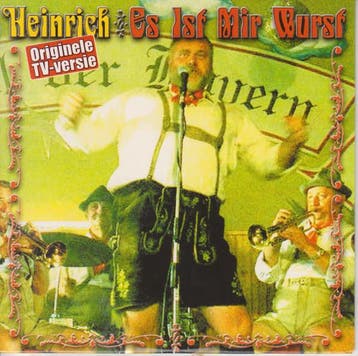 cd single card - Heinrich (2) - Es Ist Mir Wurst, Verzenden, Zo goed als nieuw, Pop