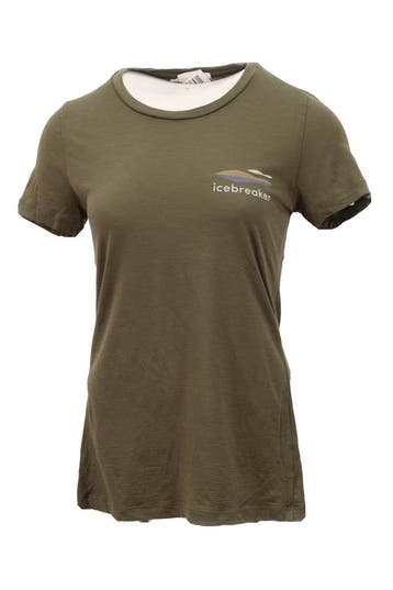 Icebreaker T-shirt in maat S Groen, Icebreaker, Verzenden, Zo goed als nieuw, Groen