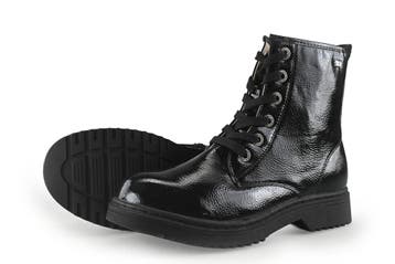 Barbarella Veterboots in maat 39 Zwart, Verzenden, Zwart, Overige typen, Zo goed als nieuw