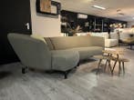 Leolux Pupilla ploegstof Monza, Leolux Artifort Design on Stock Rolf Benz, Hoekbank, Zo goed als nieuw, Metaal