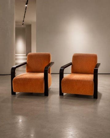Leolux - Hugo de Ruiter - Fauteuil (2) - Hemmingway - Eik