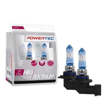 Powertec HB3 12V - Platinum +130% - Set, Verzenden, Nieuw, Maserati