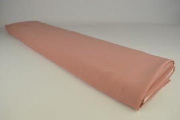 Oud roze chiffon stof  - 15 of 50 meter rol, Overige kleuren, 120 cm of meer, Ophalen of Verzenden, Polyester