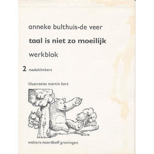 Taal is niet zo moeilijk Werkblok 2 (zie omschrijving), Boeken, Schoolboeken, Nieuw, Verzenden