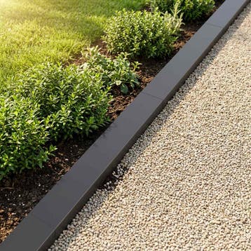 vidaXL Afdekprofiel voor tuinafboording 20 st 100 x 10 x 5, Verzenden, Nieuw