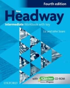 New Headway intermediate 4e workbook with key & iChecker, Verzenden, Zo goed als nieuw, John Soars