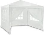 Partytent 3x3m (100g/m2) | UV-bestendig | OP=OP, Ophalen of Verzenden, Nieuw, Metaal, Overige typen