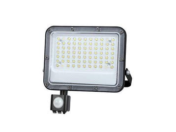 Veiling - 4x 50W 3000K LED Breedstralers met Sensor en Lens, Nieuw