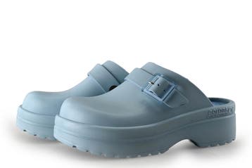 Colors of California Muiltjes in maat 41 Blauw, Overige typen, Zo goed als nieuw, Colors of California, Verzenden