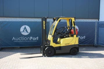Veiling: Heftruck Hyster H1.6FT LPG 1600kg 3.3m 2013, Heftruck, Hyster, 1000 tot 2000 kg, Ophalen