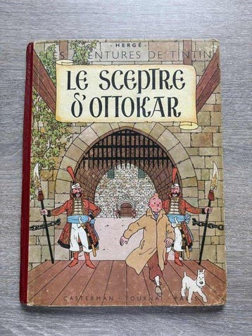 Tintin - Le Sceptre DOttokar (B1) - EO couleur - C - 1, Boeken, Stripboeken, Nieuw