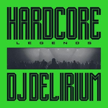 lp nieuw - dj delirium - HARDCORE LEGENDS (nieuw), Verzenden, Zo goed als nieuw, Overige formaten