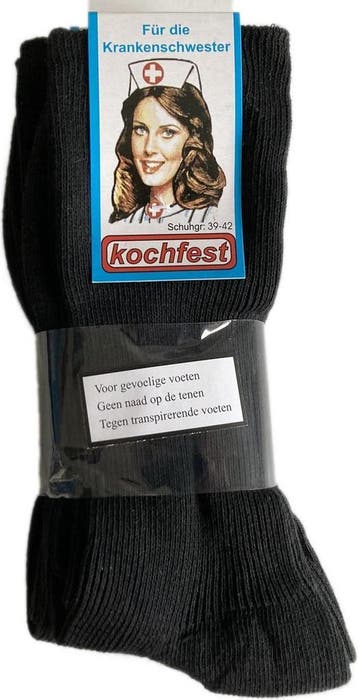 Medische sok voor gevoelige voeten zwart 4 pack €4,95, Sokken en Kniesokken, Verzenden, Zwart, Nieuw
