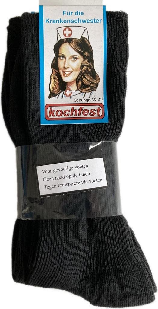 Medische sok voor gevoelige voeten zwart 4 pack €4,95, Kleding | Dames, Sokken en Kousen, Zwart, Nieuw, Maat 39 t/m 42, Sokken en Kniesokken