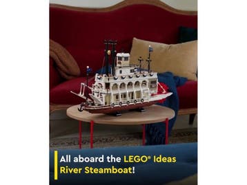 LEGO Ideas Stoomboot - Bouwpakket voor Volwassenen - 4090, Verzenden, Nieuw