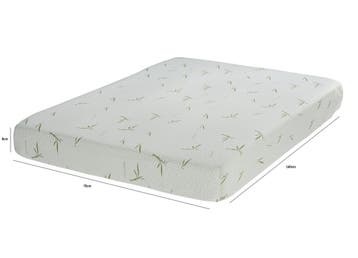 Kindermatras 160x70 | Bamboe Hypoallergeen | Nieuw, Huis en Inrichting, Overige materialen, Verstelbaar, Beige, Nieuw