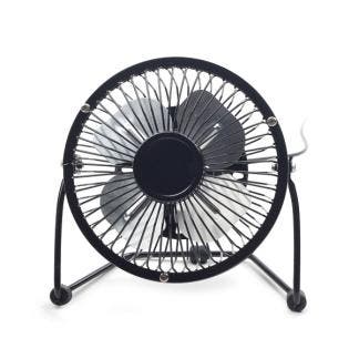 USB ventilator | Gembird | Ø 10 cm (360° draaibaar, Zwart), Verzenden, Nieuw