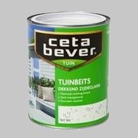 Cetabever Tuinbeits Dekkend Zijdeglans Cremewit 714 - 0,75 L, Verzenden, Nieuw